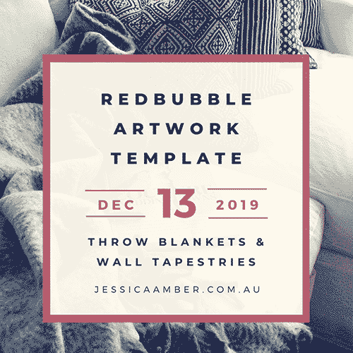 Redbubble Templates: Throw Blankets & Wall Tapestries