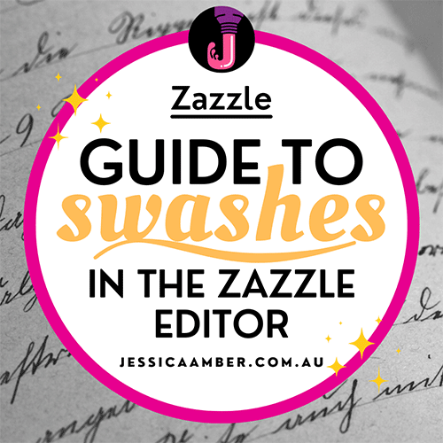 Guide to Swashes in Zazzle Editor