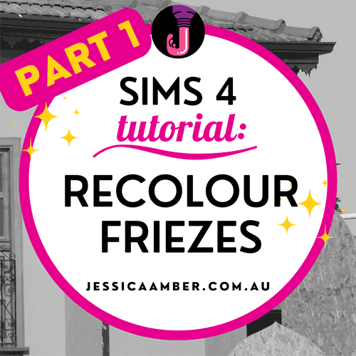 How To: Frieze Recolours for The Sims 4 (Part 1)