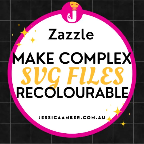 Create SVG Files With 6+ Editable Colours for Zazzle